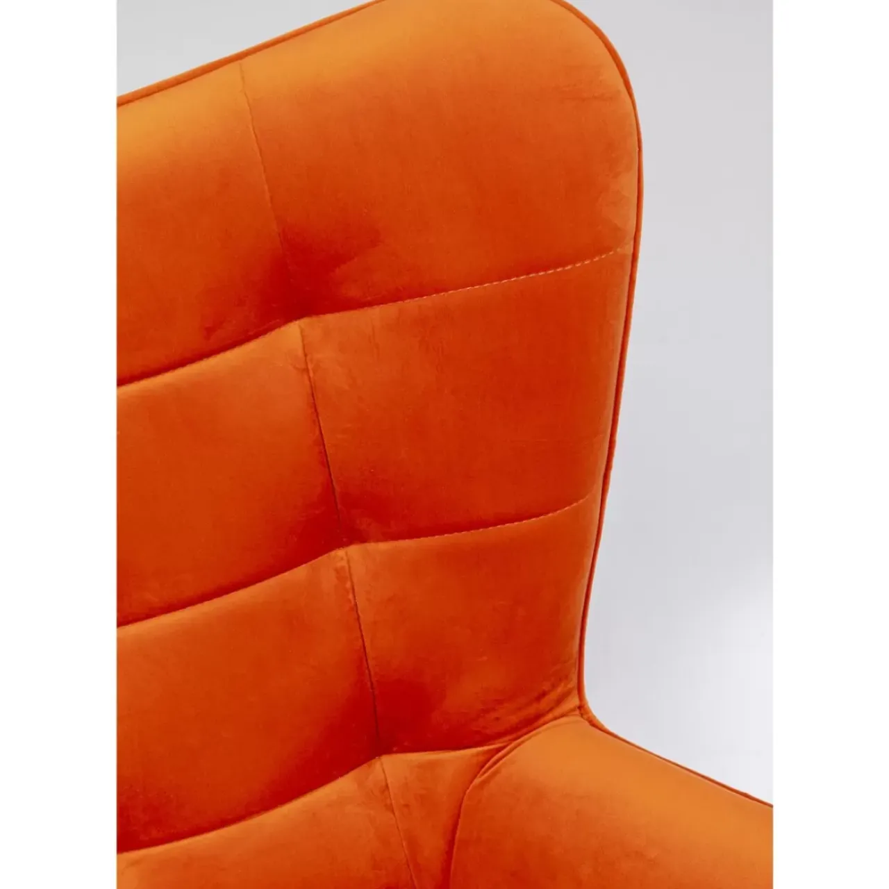 KARE Design Sessel-Drehsessel Oscar Velvet Orange