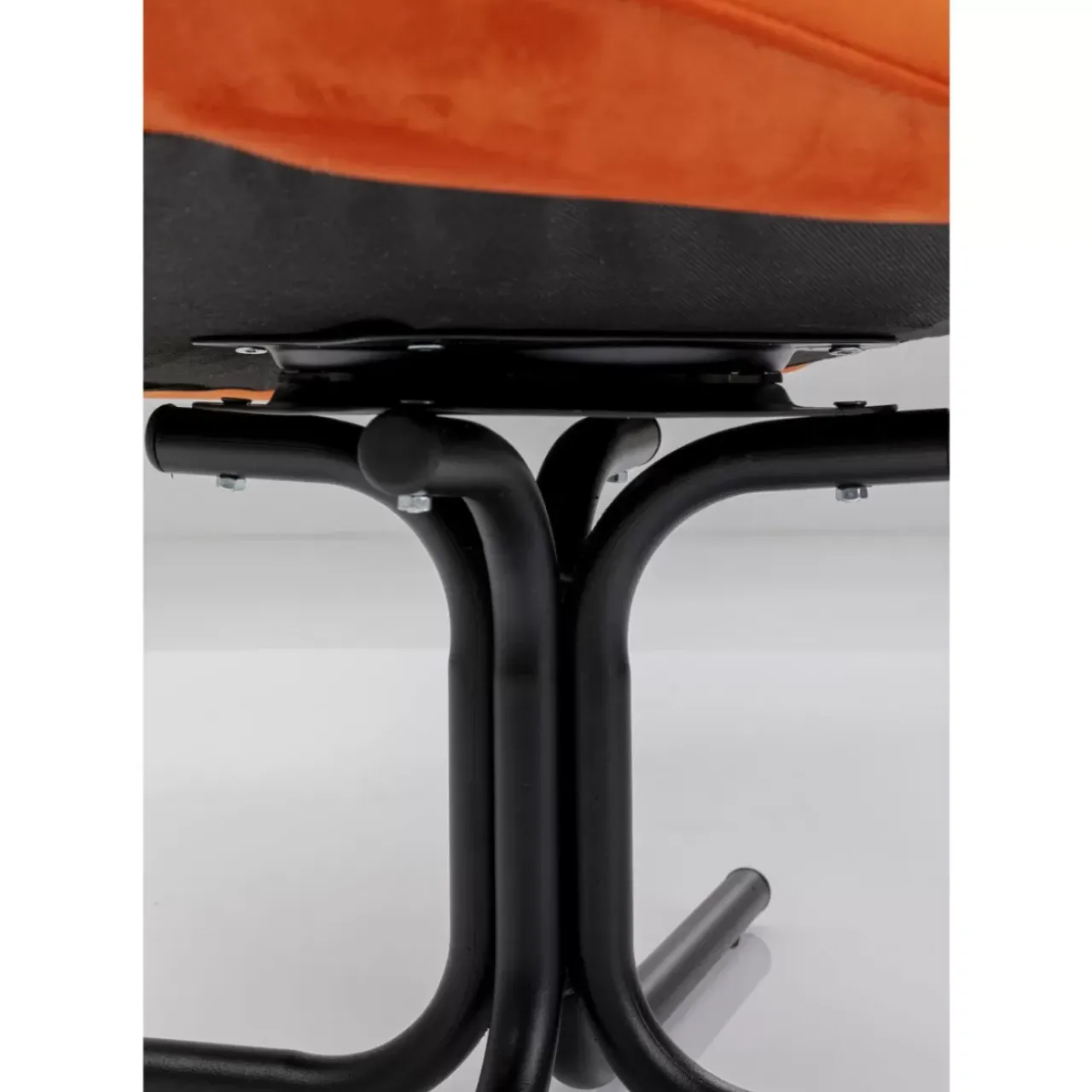KARE Design Sessel-Drehsessel Oscar Velvet Orange
