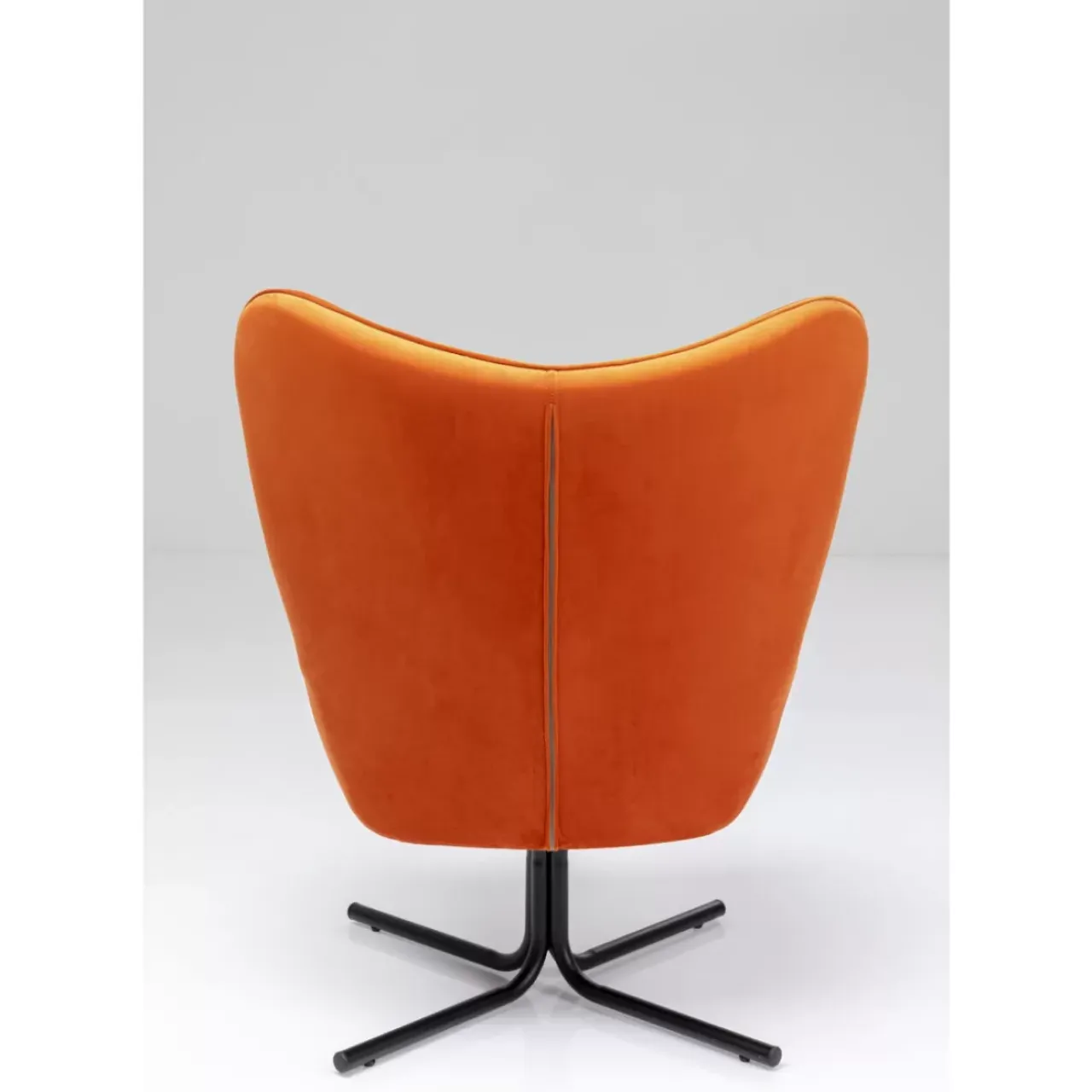 KARE Design Sessel-Drehsessel Oscar Velvet Orange