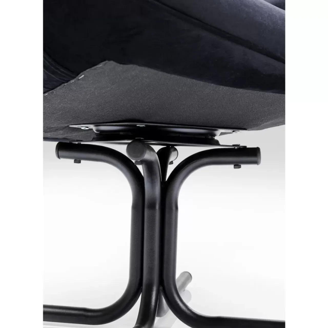 KARE Design Sessel-Drehsessel Oscar Velvet Schwarz