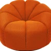 KARE Design Sessel-Drehsessel Peppo Lounge Orange