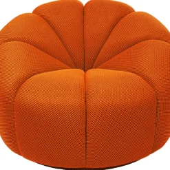 KARE Design Sessel-Drehsessel Peppo Lounge Orange