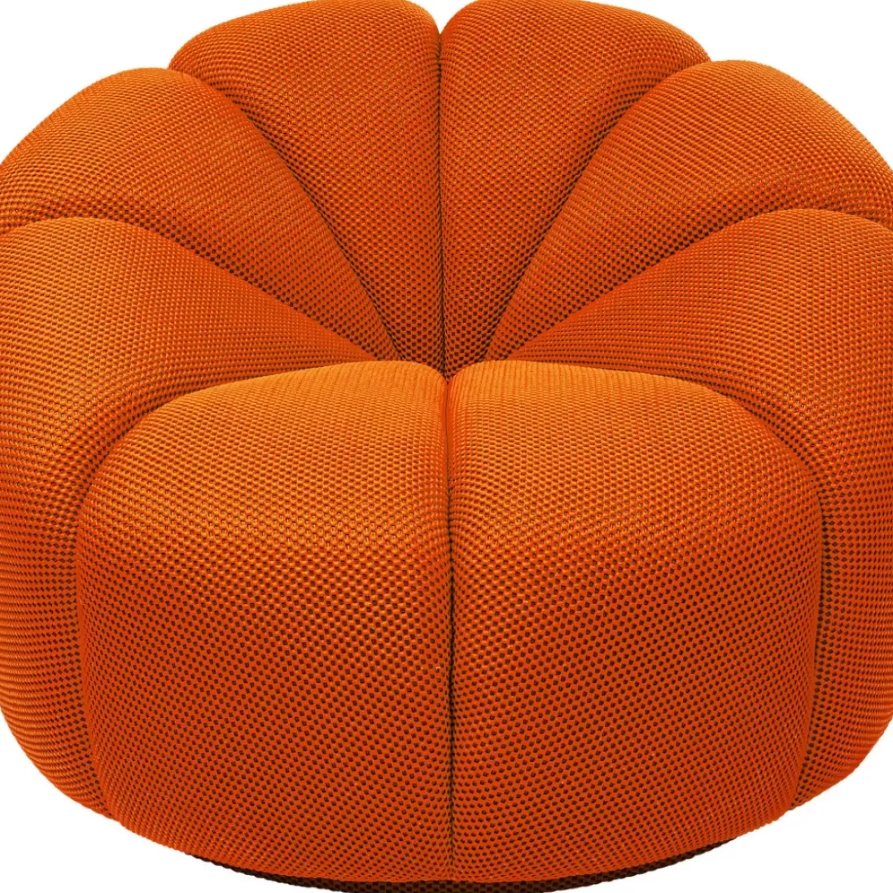 KARE Design Sessel-Drehsessel Peppo Lounge Orange