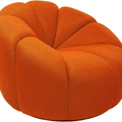 KARE Design Sessel-Drehsessel Peppo Lounge Orange
