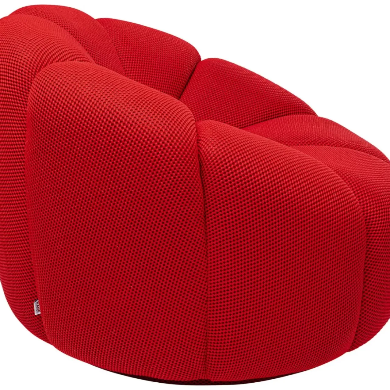 KARE Design Sessel-Drehsessel Peppo Lounge Rot
