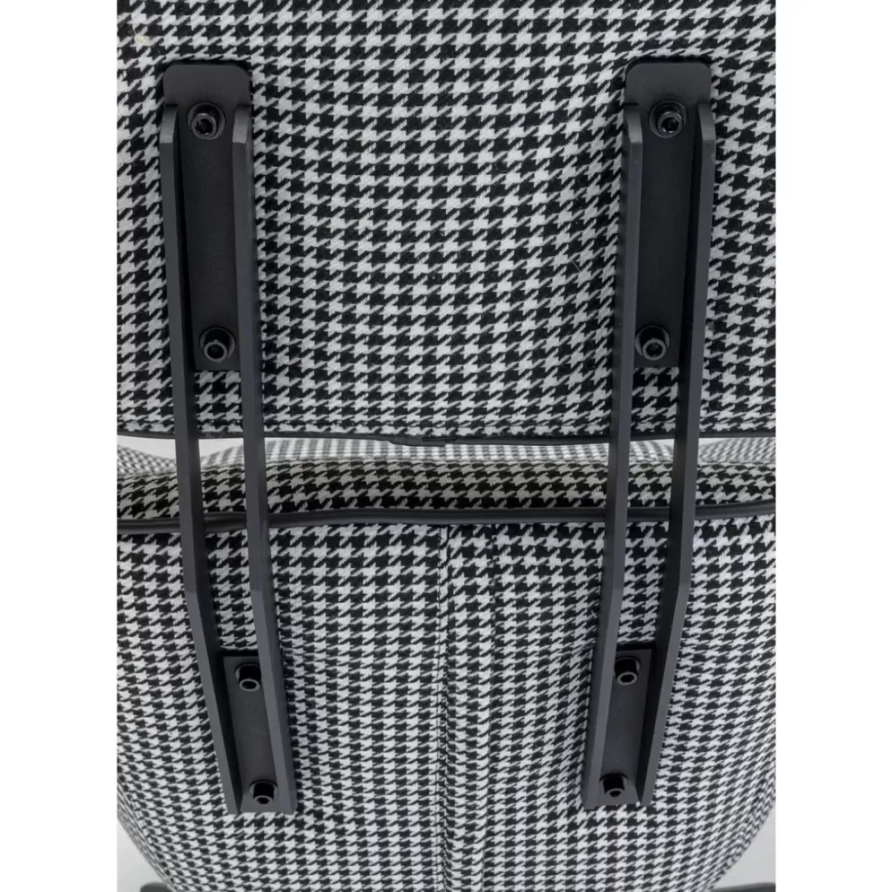 KARE Design Sessel-Drehsessel Toledo Schwarz Weiss