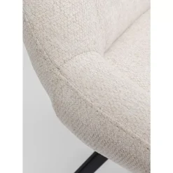 KARE Design Stühle-Drehstuhl Baron Creme