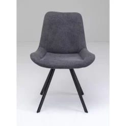 KARE Design Stühle-Drehstuhl Baron Grau