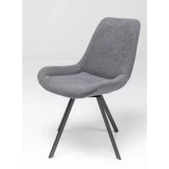 KARE Design Stühle-Drehstuhl Baron Grau