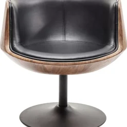 KARE Design Stühle-Drehstuhl Club Walnut