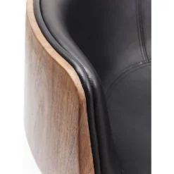 KARE Design Stühle-Drehstuhl Club Walnut