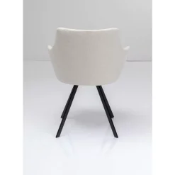 KARE Design Stühle-Drehstuhl Coco Creme