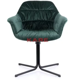 KARE Design Stühle-Drehstuhl Colmar Grun