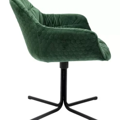 KARE Design Stühle-Drehstuhl Colmar Grun
