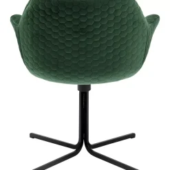 KARE Design Stühle-Drehstuhl Colmar Grun