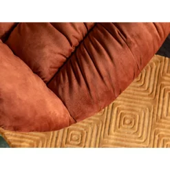 KARE Design Stühle-Drehstuhl Colmar Rostrot