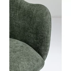 KARE Design Stühle-Drehstuhl Lady Loco Coco Grun