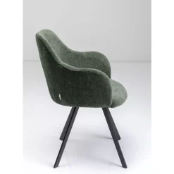 KARE Design Stühle-Drehstuhl Lady Loco Coco Grun