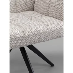 KARE Design Stühle-Drehstuhl Thinktank Grau