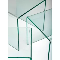 KARE Design Tische-Dreisatztisch Clear Club