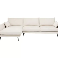 KARE Design Sofas & Couches-Ecksofa Amalfi Links Creme 275Cm