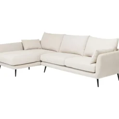 KARE Design Sofas & Couches-Ecksofa Amalfi Links Creme 275Cm