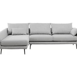 KARE Design Sofas & Couches-Ecksofa Amalfi Links Grau 275Cm