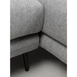 KARE Design Sofas & Couches-Ecksofa Amalfi Links Grau 275Cm