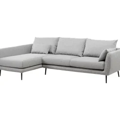 KARE Design Sofas & Couches-Ecksofa Amalfi Links Grau 275Cm
