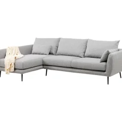 KARE Design Sofas & Couches-Ecksofa Amalfi Links Grau 275Cm