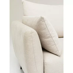 KARE Design Sofas & Couches-Ecksofa Amalfi Rechts Creme 275Cm