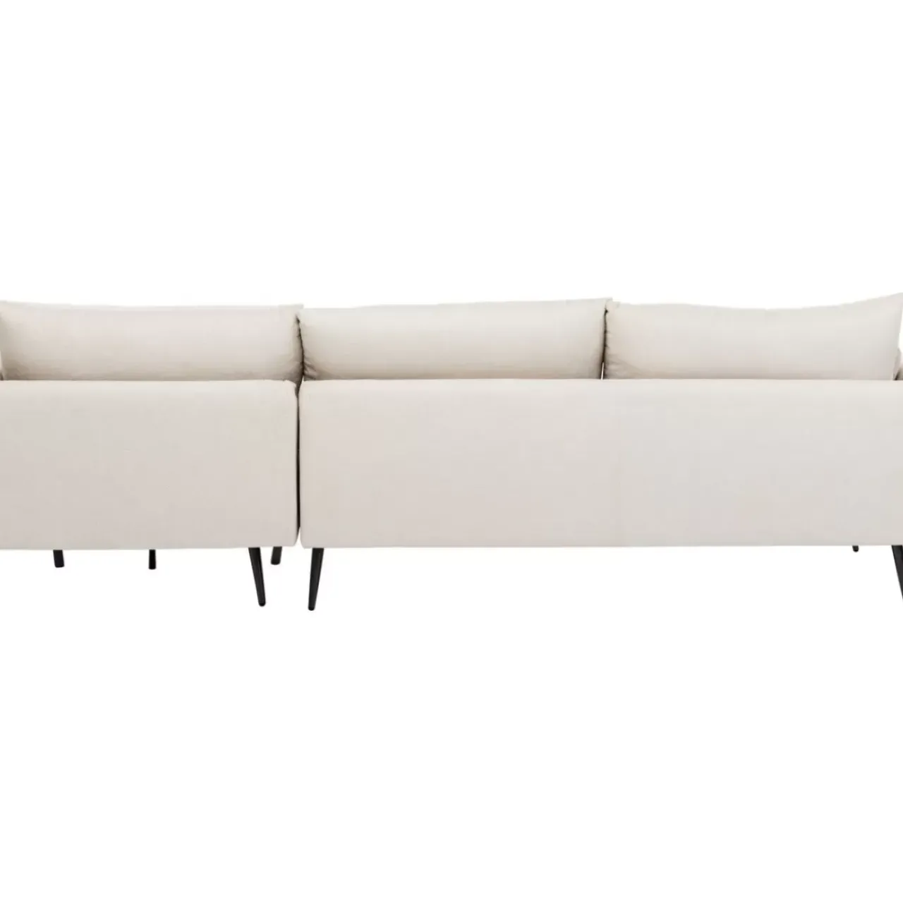 KARE Design Sofas & Couches-Ecksofa Amalfi Rechts Creme 275Cm