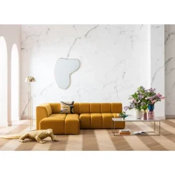 KARE Design Sofas & Couches-Ecksofa Belami Amber Links