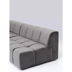 KARE Design Sofas & Couches-Ecksofa Belami Grau Links