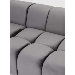 KARE Design Sofas & Couches-Ecksofa Belami Grau Links