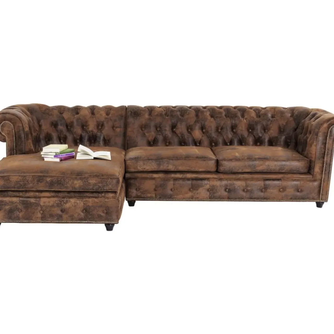 KARE Design Sofas & Couches-Ecksofa Cambridge Vintage Smart L