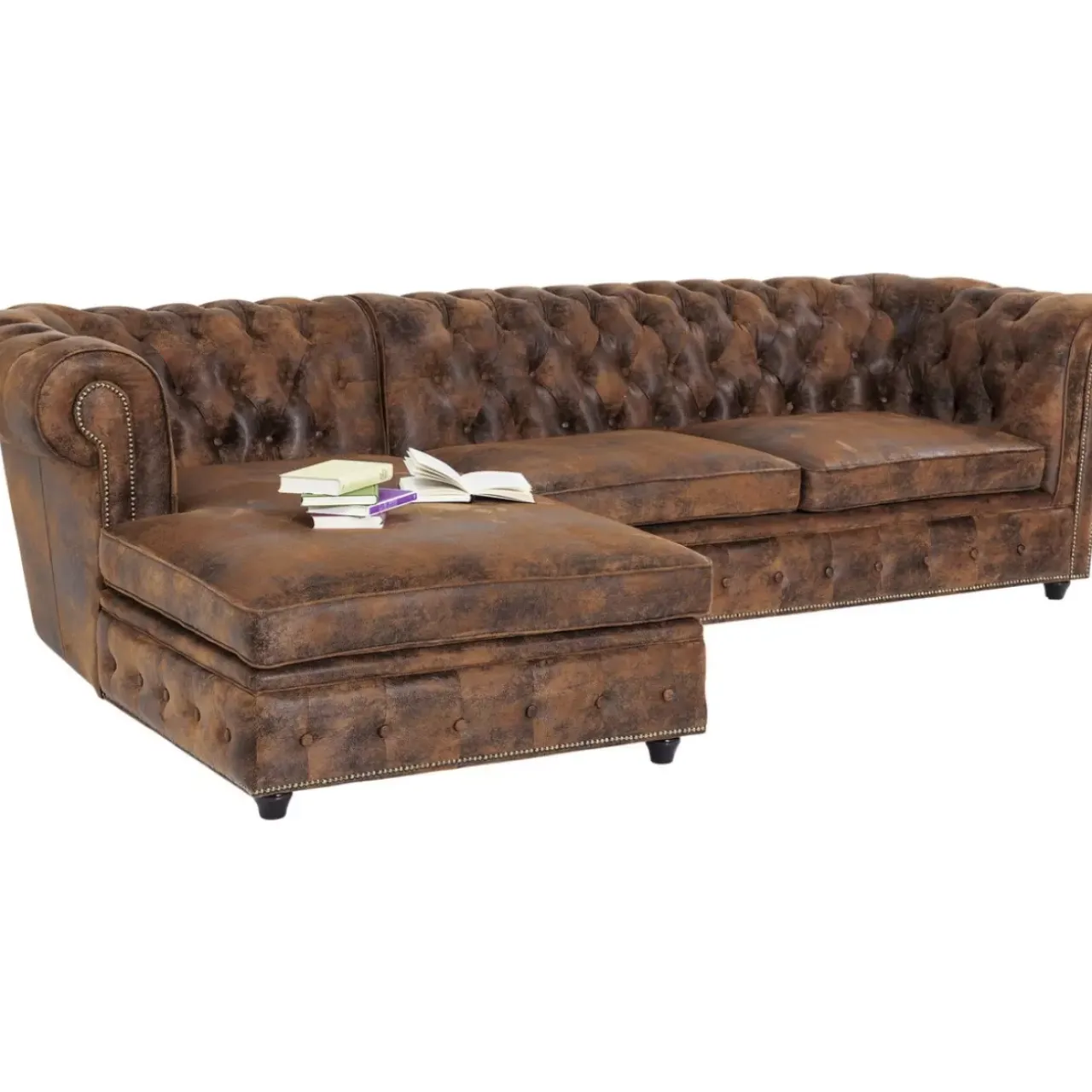 KARE Design Sofas & Couches-Ecksofa Cambridge Vintage Smart L