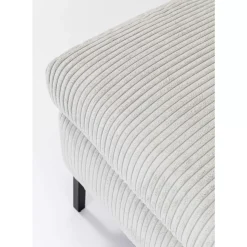 KARE Design Sofas & Couches-Ecksofa Gianni Cord Grau Links