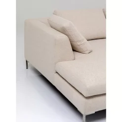 KARE Design Sofas & Couches-Ecksofa Gianni Creme Links