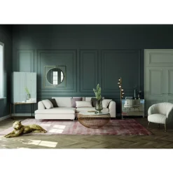 KARE Design Sofas & Couches-Ecksofa Gianni Creme Links
