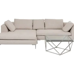 KARE Design Sofas & Couches-Ecksofa Gianni Creme Links