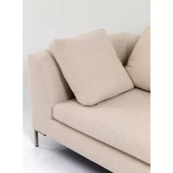 KARE Design Sofas & Couches-Ecksofa Gianni Creme Rechts