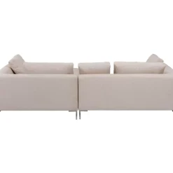 KARE Design Sofas & Couches-Ecksofa Gianni Creme Rechts