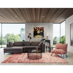 KARE Design Sofas & Couches-Ecksofa Gianni Dolce Dunkelgrau Links