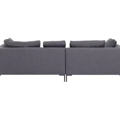 KARE Design Sofas & Couches-Ecksofa Gianni Dolce Dunkelgrau Links