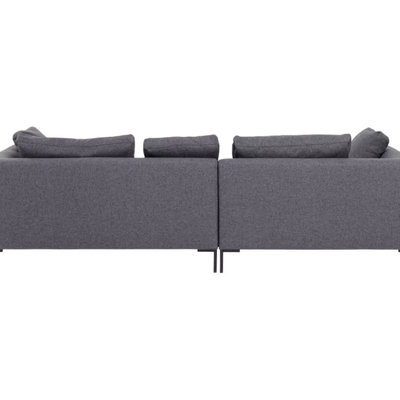 KARE Design Sofas & Couches-Ecksofa Gianni Dolce Dunkelgrau Links