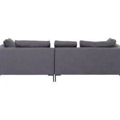 KARE Design Sofas & Couches-Ecksofa Gianni Dolce Dunkelgrau Rechts