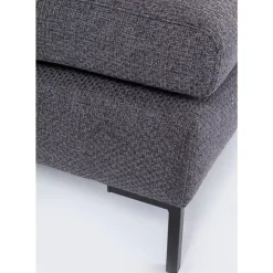 KARE Design Sofas & Couches-Ecksofa Gianni Dolce Dunkelgrau Rechts