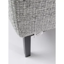 KARE Design Sofas & Couches-Ecksofa Gianni Dolce Hellgrau Rechts