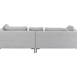 KARE Design Sofas & Couches-Ecksofa Gianni Dolce Hellgrau Rechts